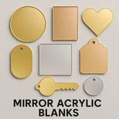 Mirror Acrylic Blanks