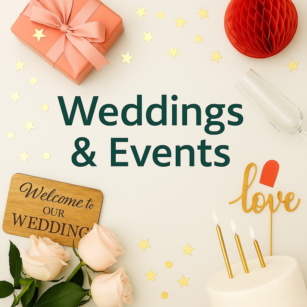 Weddings & Events