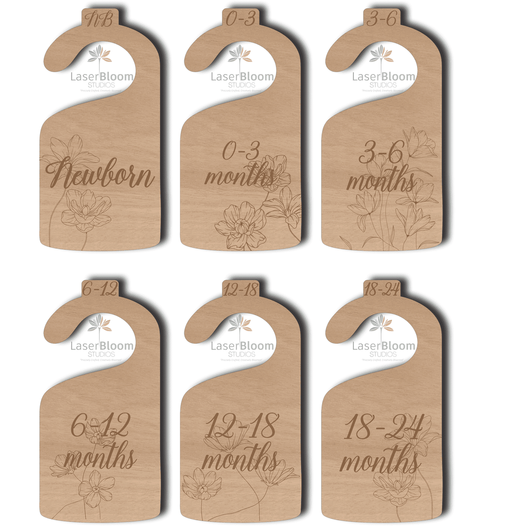 Closet Dividers - Flowers Style 1