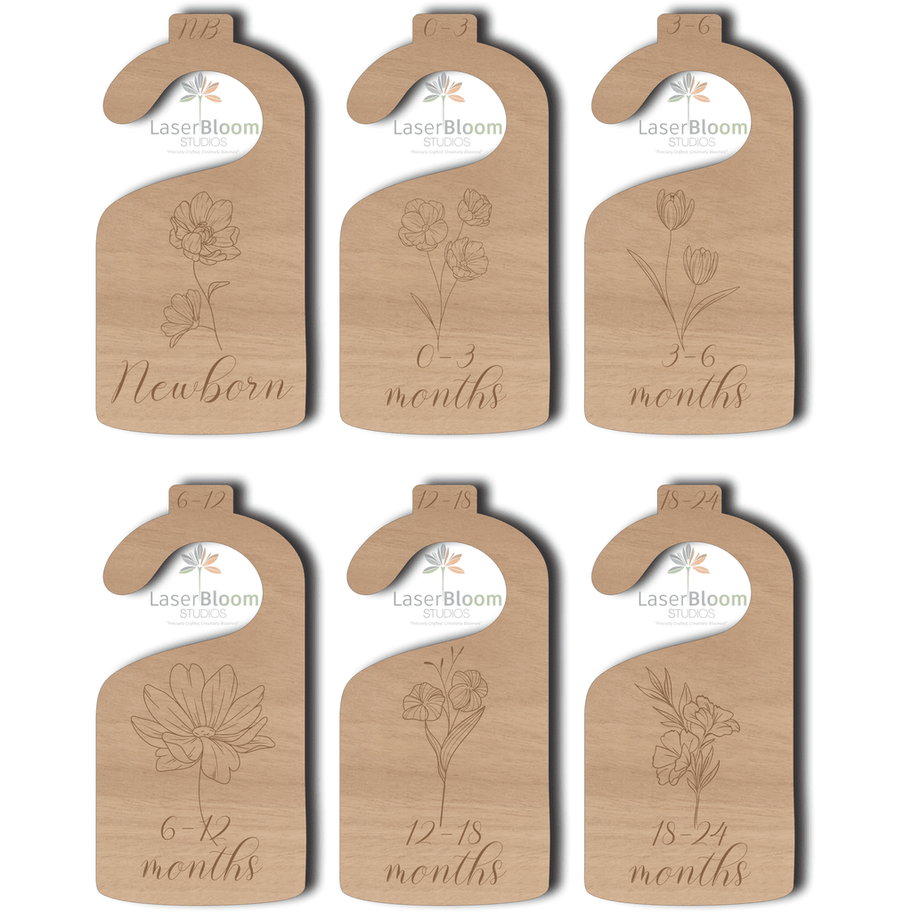 Closet Dividers - Flowers Style 2