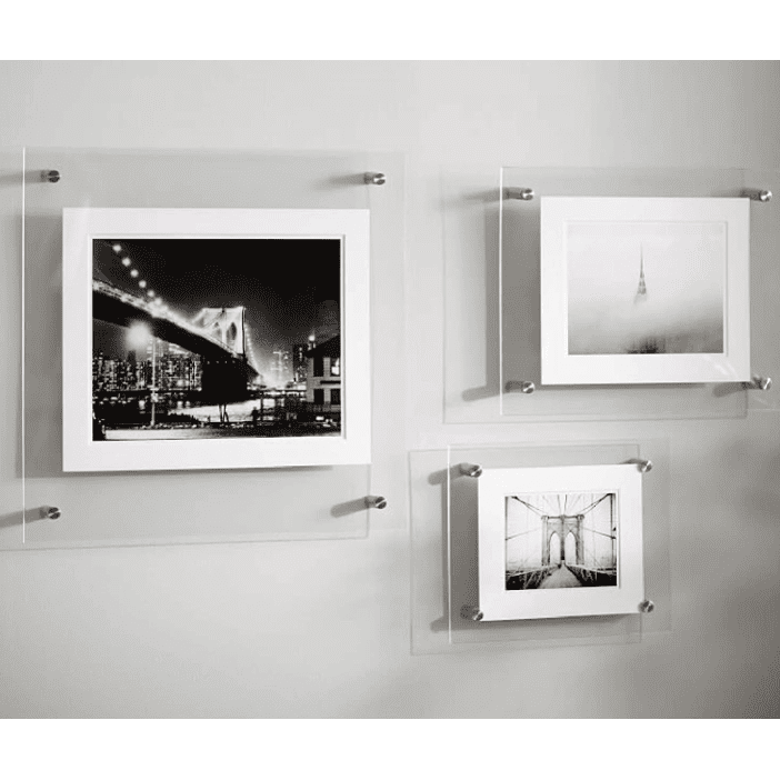 Acrylic Floating Picture Frame Image for illustration purposes only