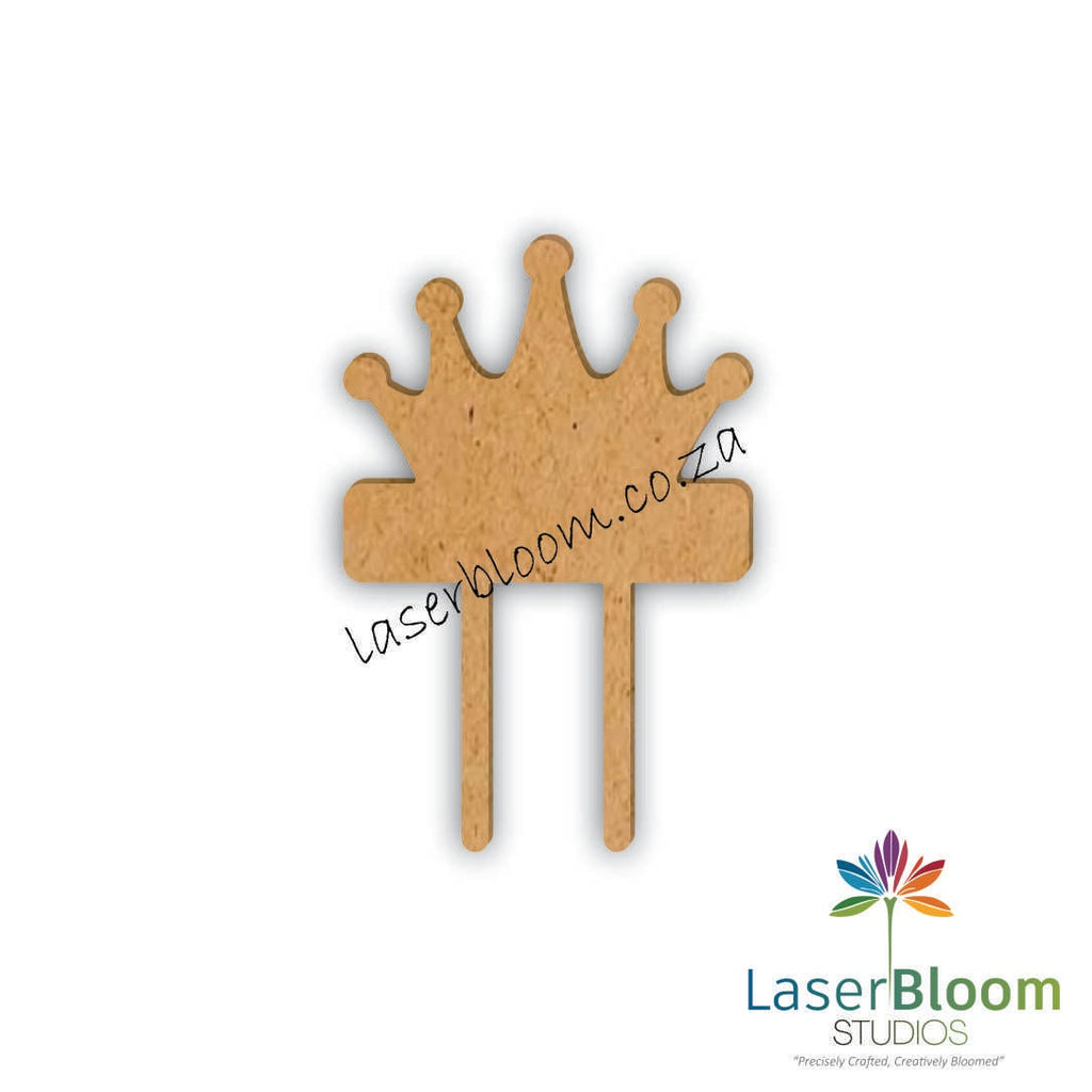 MDF Blank Cake Toppers - Shapes