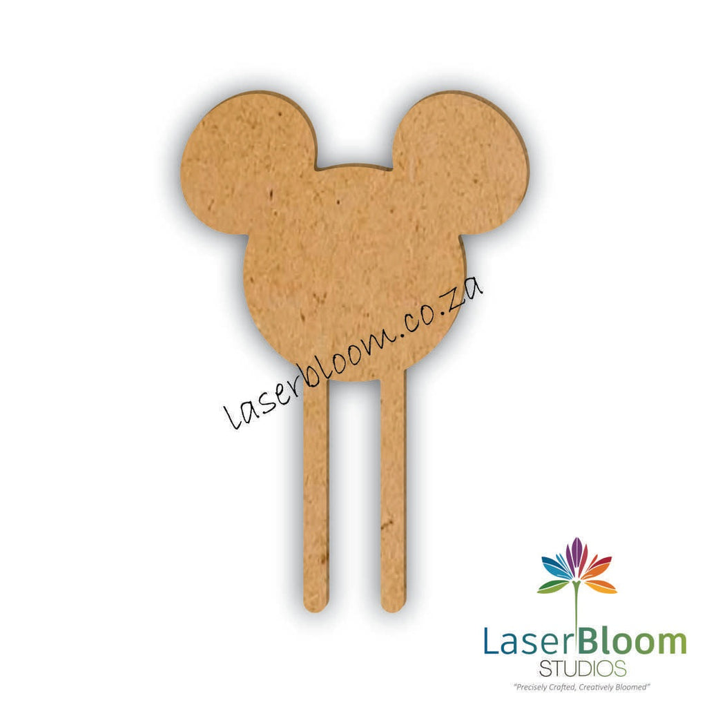 MDF Blank Cake Toppers - Shapes