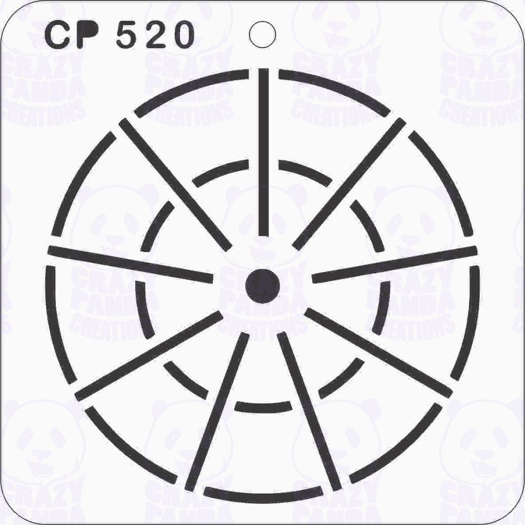 CP520-Dot Art Pattern