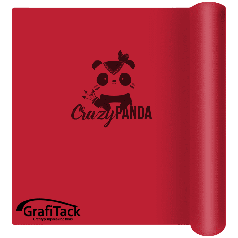105 Tomato Red Matt Grafitack 100 Series Indoor Vinyl