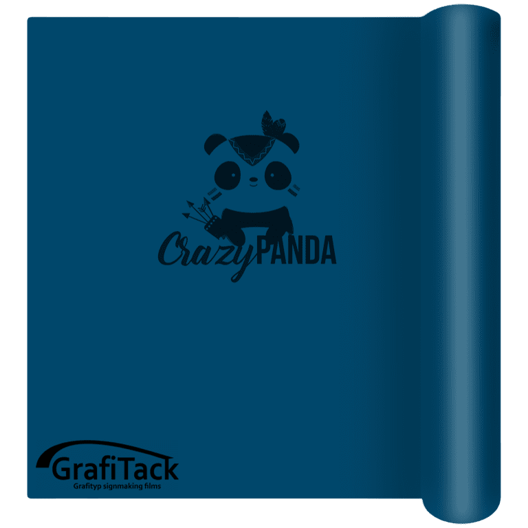 124 Dark Blue Matt Grafitack 100 Series Indoor Vinyl