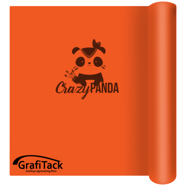 330 Orange Red Glossy Grafitack 200/300 Series Outdoor Vinyl