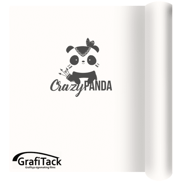 P101 White Glossy Grafitack Promo Vinyl