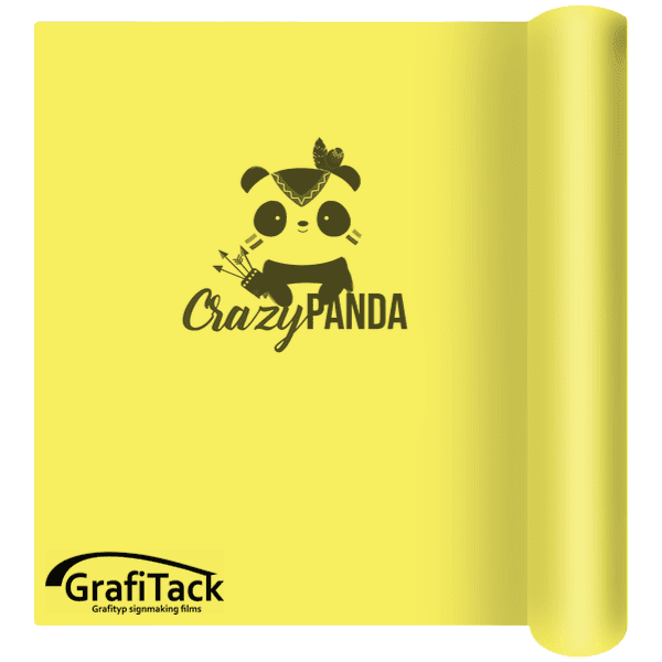 P111 Sulphure Yellow Glossy Grafitack Promo Vinyl