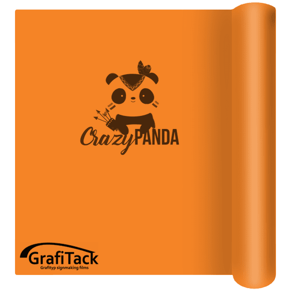 P122 Pastel Orange Glossy Grafitack Promo Vinyl