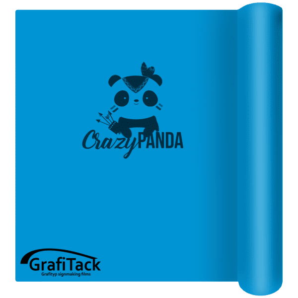 P140 Light Blue Glossy Grafitack Promo Vinyl