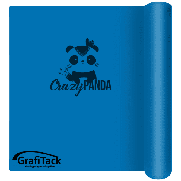 P142 Azure Blue Glossy Grafitack Promo Vinyl