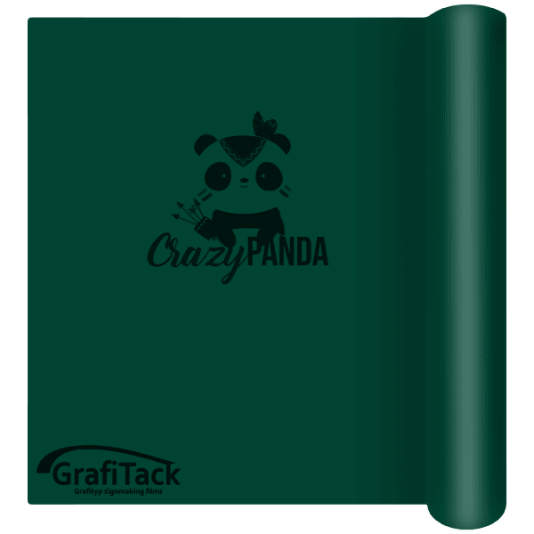 P159 Dark Green Glossy Grafitack Promo Vinyl