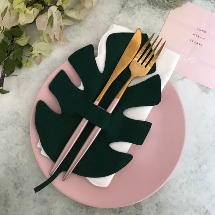 Christmas Felt Cutlery Holder Set of 6