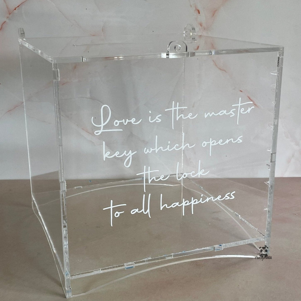 Perspex Envelope Box * Does not fit in Pudo*