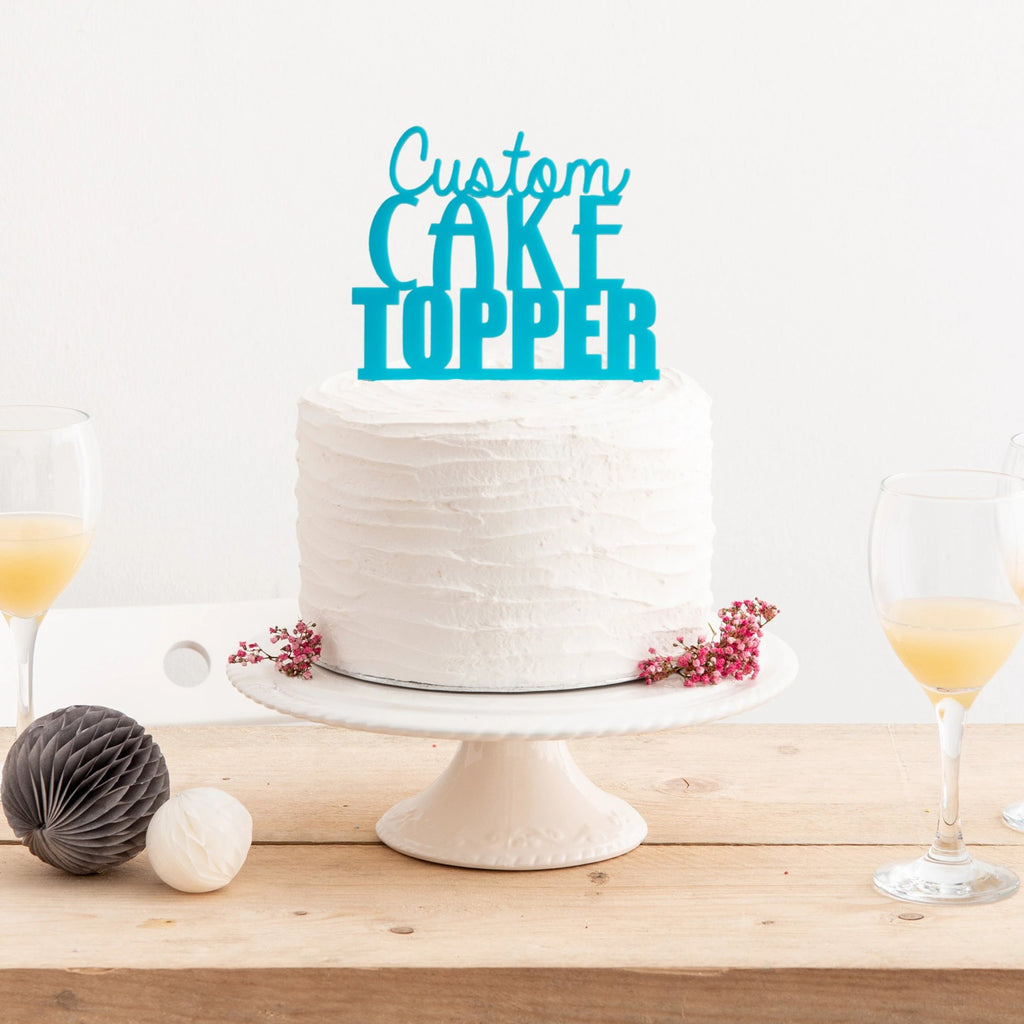 Personalised Cake Topper