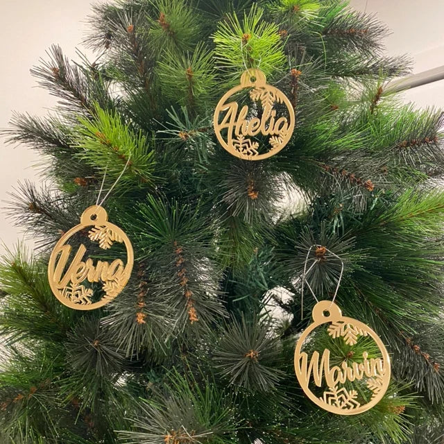 Personalised Acrylic Christmas Bauble