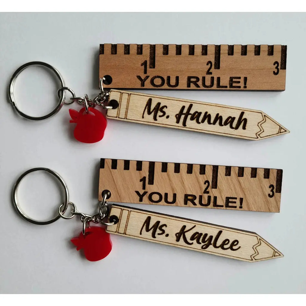 Teacher Keyring