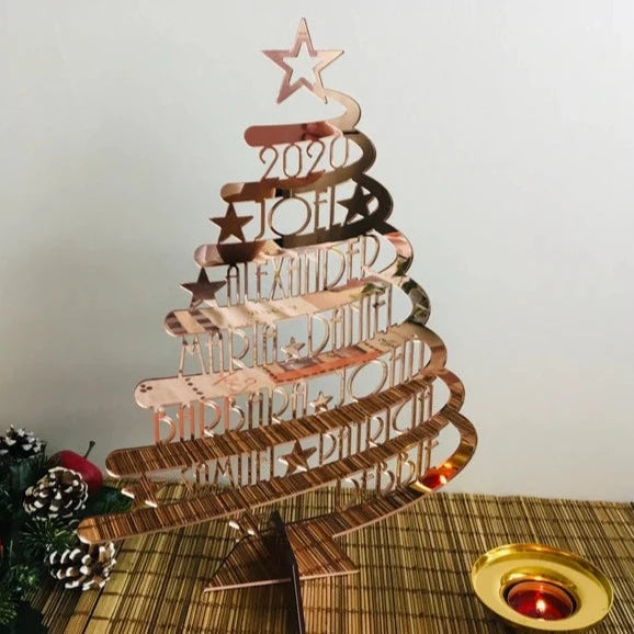 Personalised Family Christmas Tree