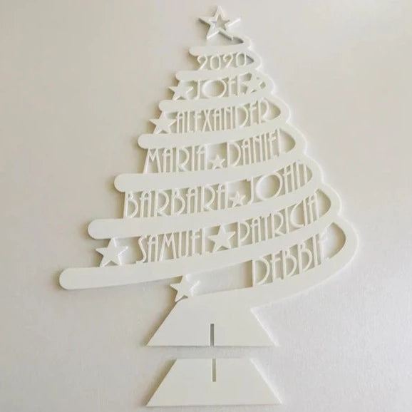 Personalised Family Christmas Tree