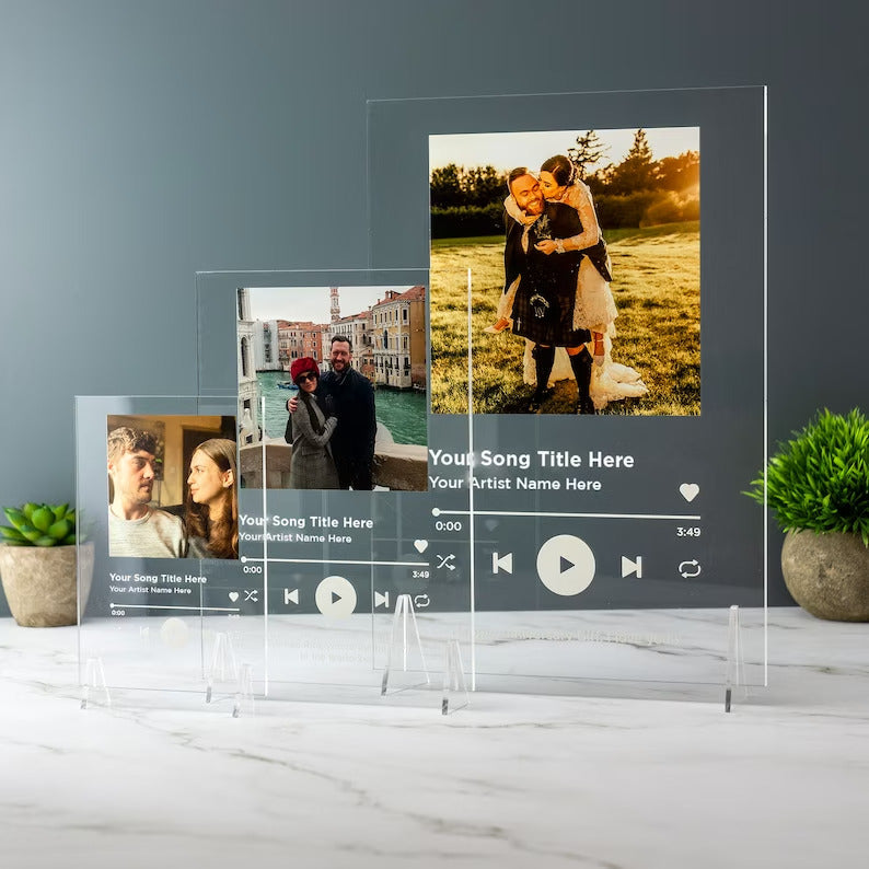 Personalised Song Plaque